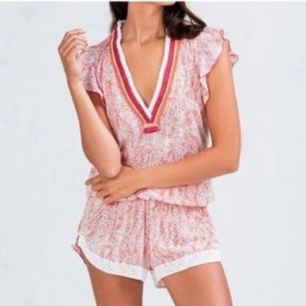 Bohemian Poupette St. Barth Playsuit